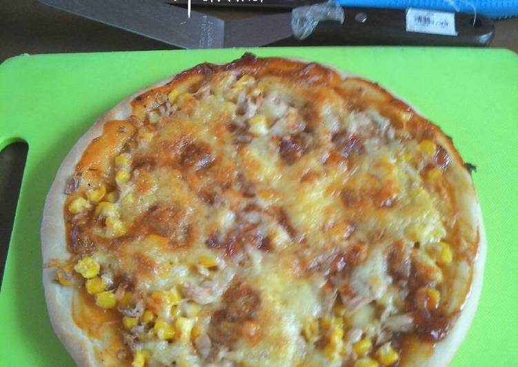 Resep Pizza Tuna Sweet Corn Karya arina laras