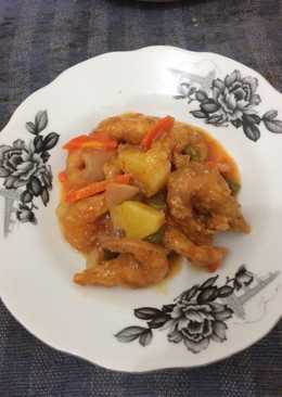 Udang Saus Asam Manis