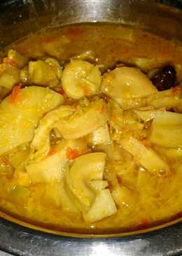 Rebung asam tumis pedas