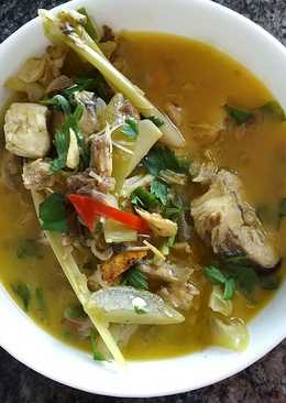 Sup ikan patin asam gurih