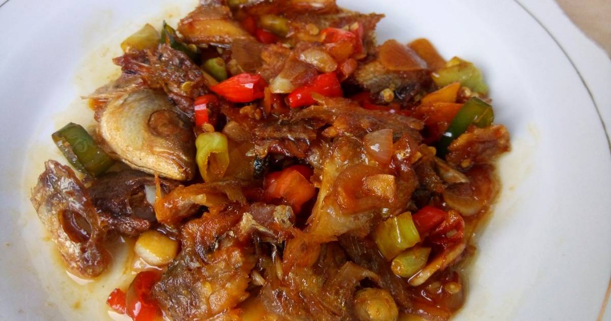 Resep Ikan  asin  kecap pedas oleh Ica psaj Cookpad