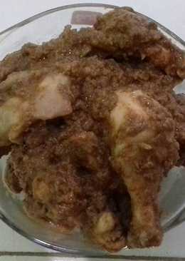 Rendang ayam dadakan