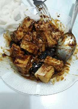 Tahu 'tek / tahu petis Sidoarjo