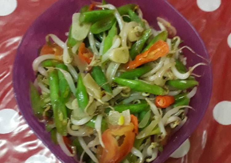 resep Oseng sayur keto/debm