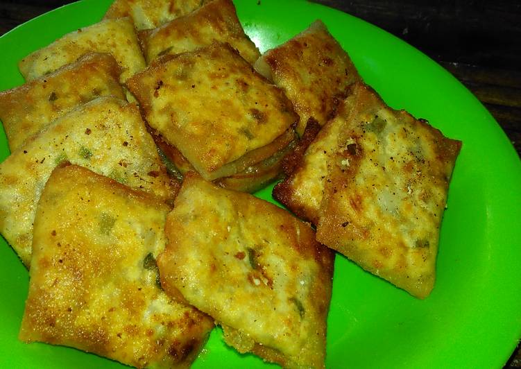 gambar untuk resep makanan Martabak tahu kulit lumpia (renyah)