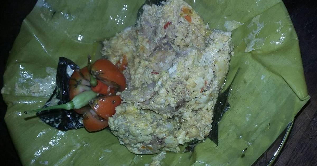 Resep Pepes tahu ayam ala WidiAstutik