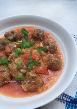 Ikea meat ball - bola2 daging asam manis