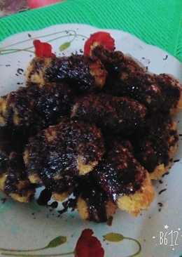 Pisang goreng coklat crispy