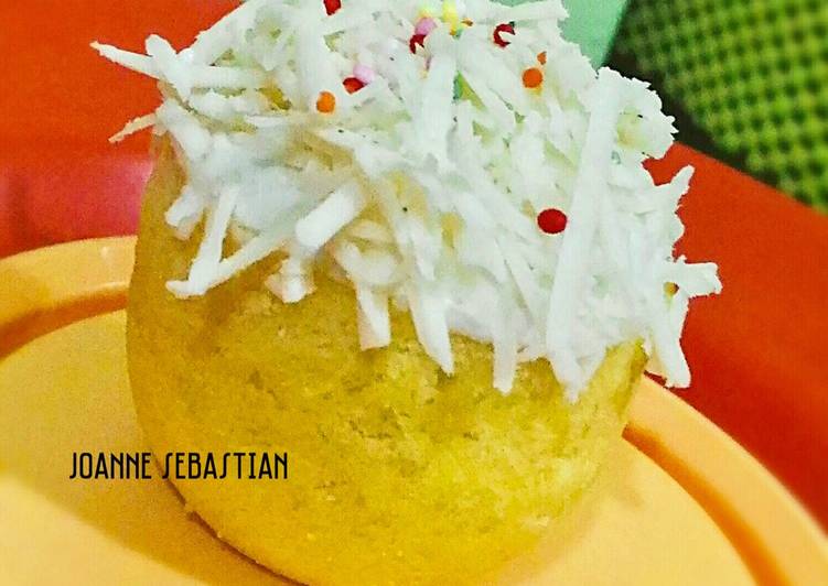 cara membuat Bolu Kukus Jagung