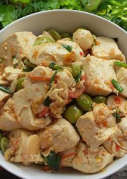 Tumis petai tahu cina