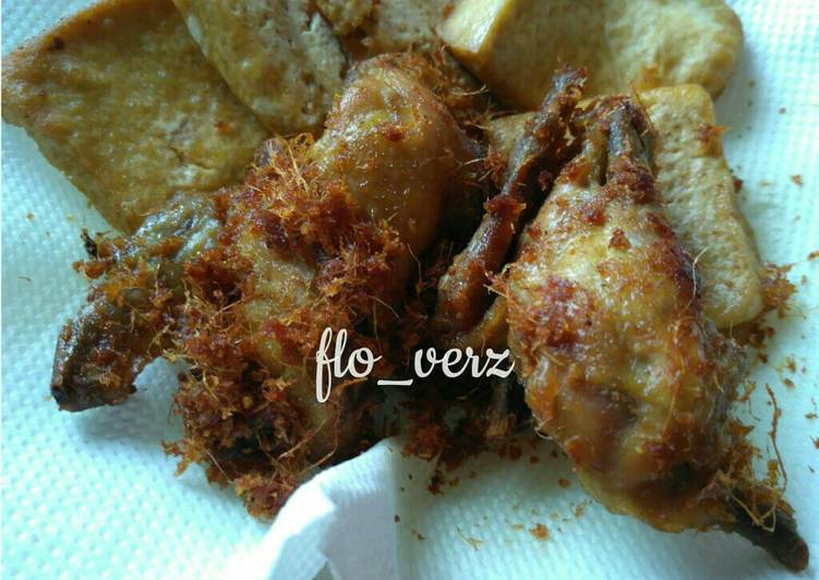 Resep Ayam Goreng Serundeng Lengkuas - flo_verz