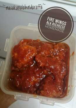 Fire Wings ala Richeese Homemade