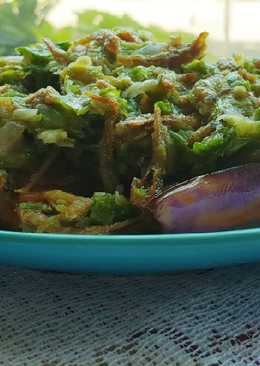 Terong Sambalado Hijau Teri