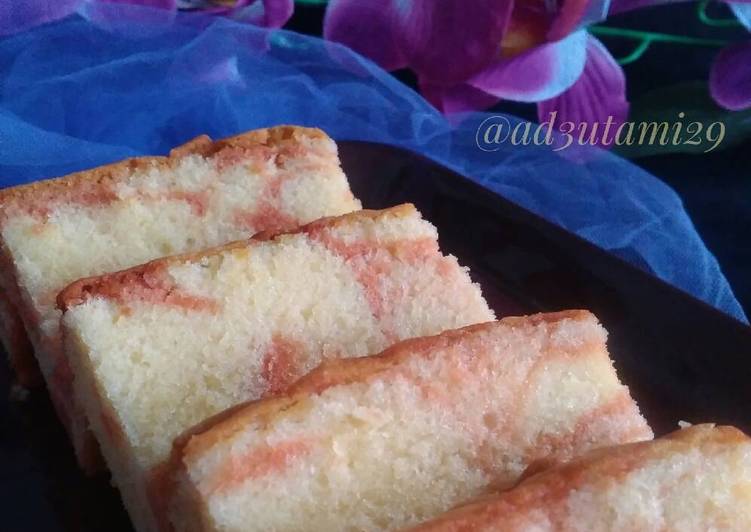 gambar untuk resep Marmer Cake Jadul Metode All in One