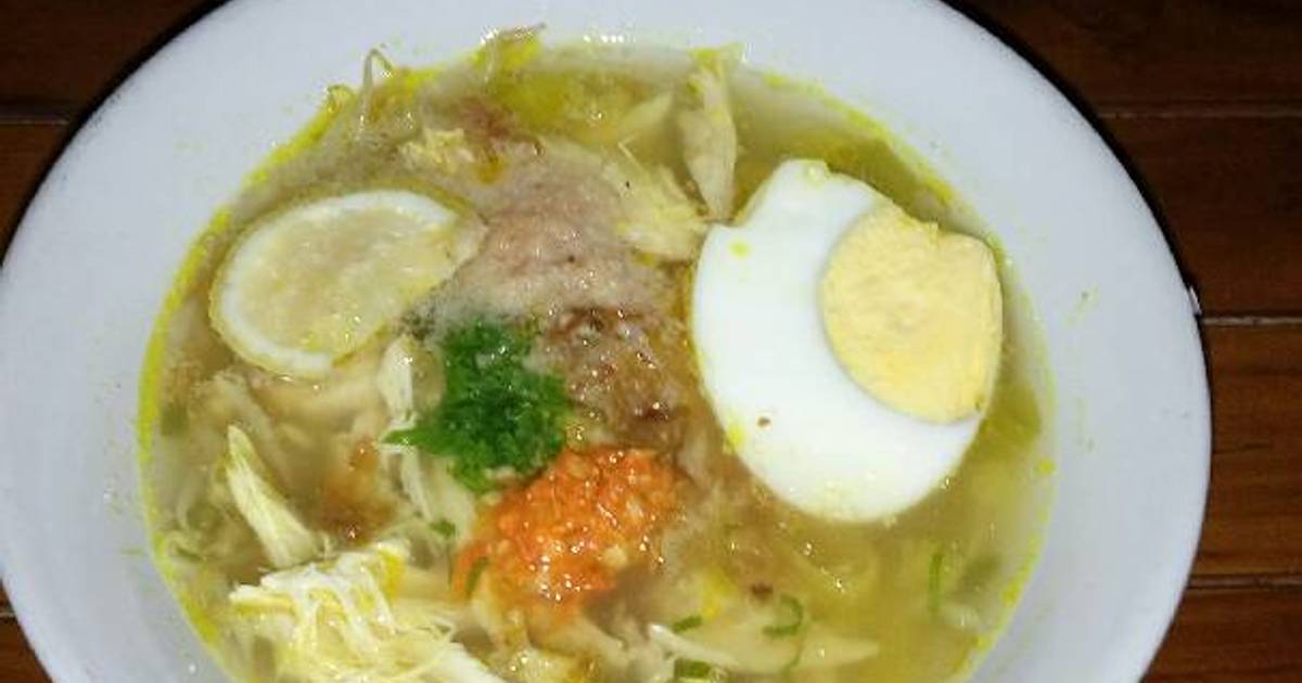  Resep  Soto Ayam  Lamongan  oleh Titin Gisa Cookpad