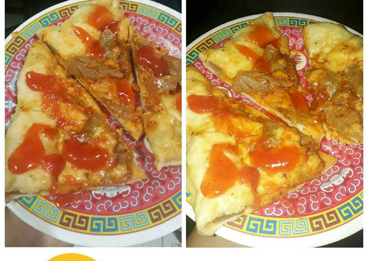 Resep Pizza simpel panggang happycall By Henny Marlina