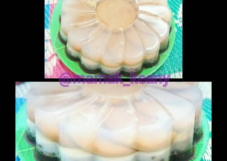 resep makanan Puding Regal Cincau