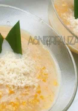 Bubur jagung manis keju