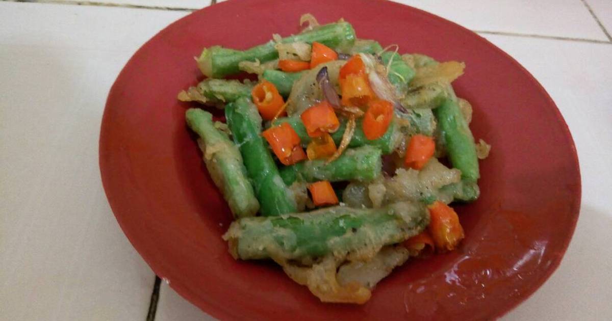  Resep  Buncis Goreng  Cabe  Garam oleh Wiwid Hasanah Cookpad