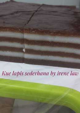 Kue lapis sederhana