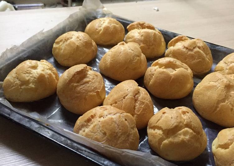 Resep Choux pastry X kue Sus X Profiteroles X cream puff X eclaire X P
Oleh Wildan Moulddiana AR.