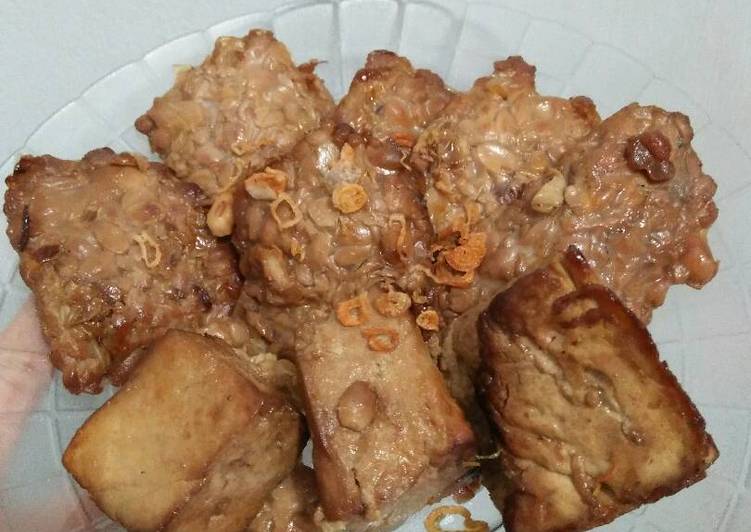 Resep Tempe & tahu bacem By anitaviya