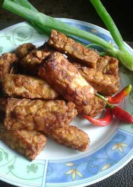 Tempe goreng manis legit