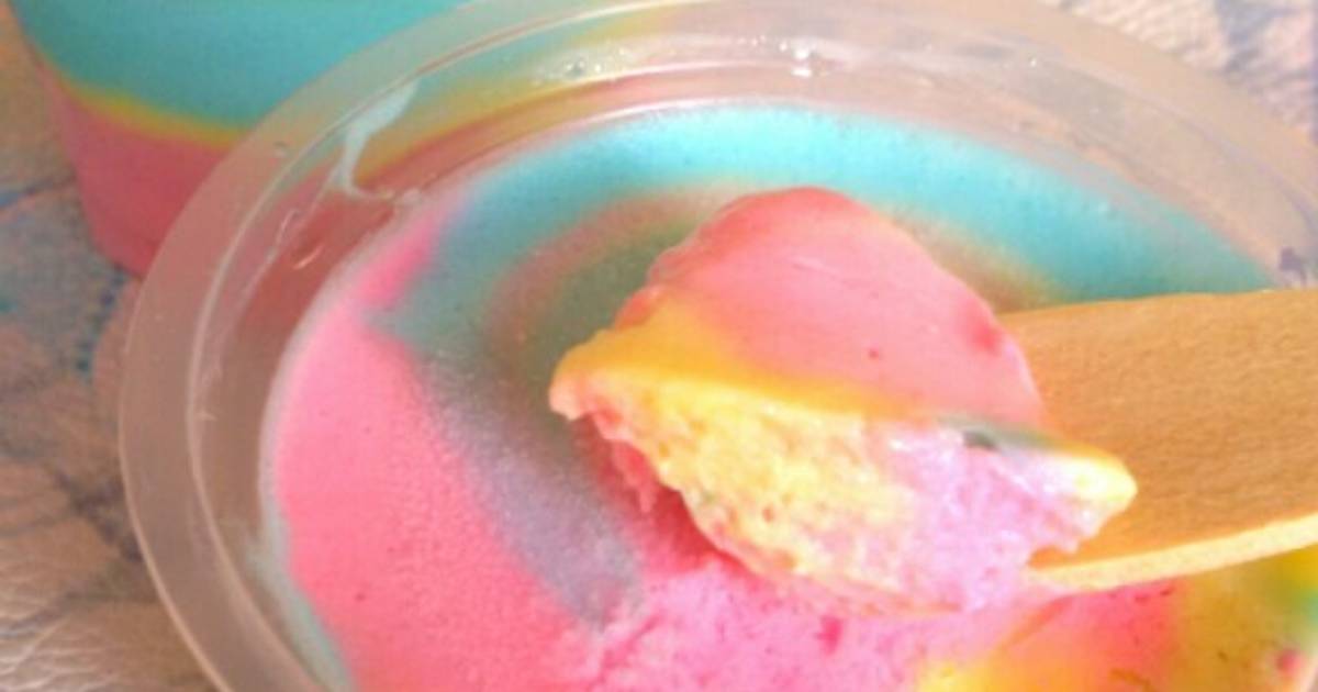  Es  krim  pelangi  24 resep Cookpad