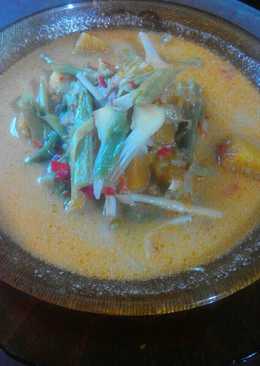 Sayur lodeh kunci labu kuning