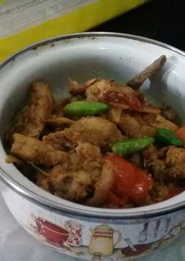 Tumis ayam kecap