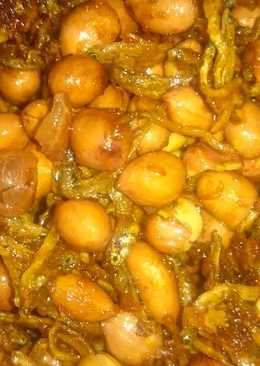 Sambal goreng teri kacang tanah