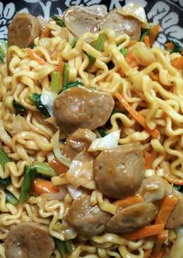 Mie Goreng nyemek bumbu uleg