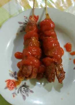 Sosis bakar simple enak