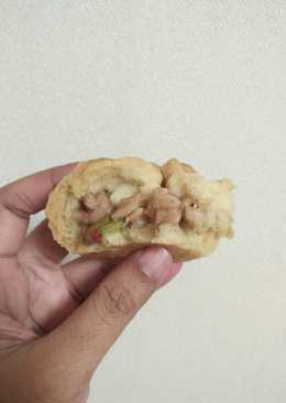 Olahan ayam untuk isian roti/bapao