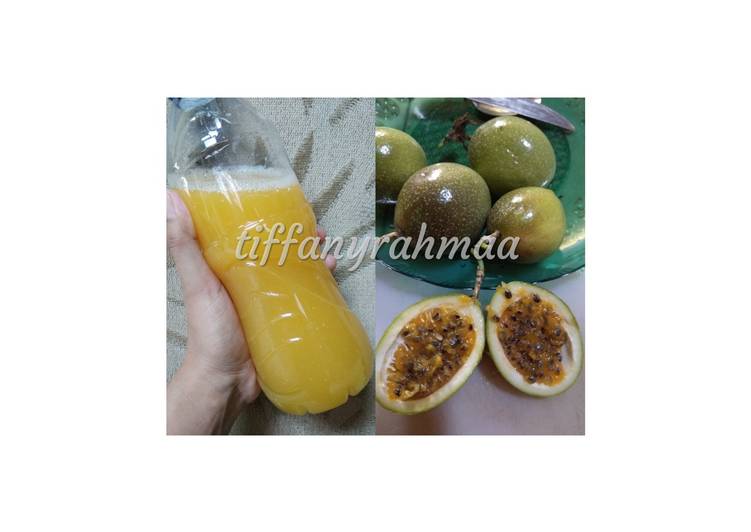 resep makanan Sirup Markisa Homemade