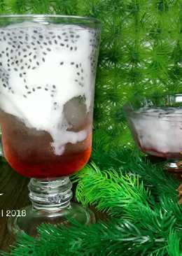 11.Es Kopyor biji selasih