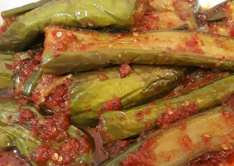 resep lengkap untuk Sambel Terong nikmat