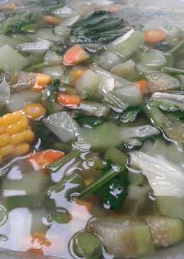 Sayur bening cemplang cemplung