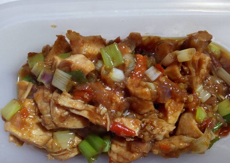 resep Ayam Kecap Saus Inggris