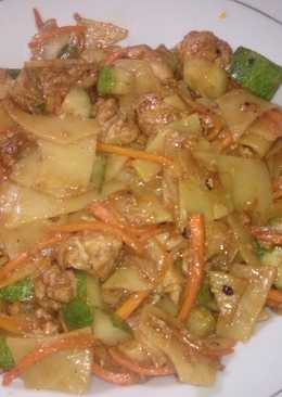 Patahan Lasagne Ayam Manis