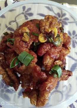 Kulit Ayam Goreng Mentega