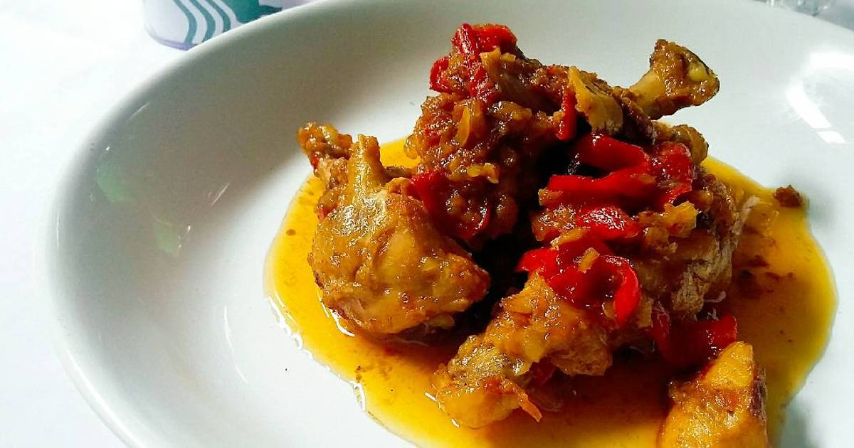 Resep Ayam rica-rica sbux ala yunifa anisauzahro