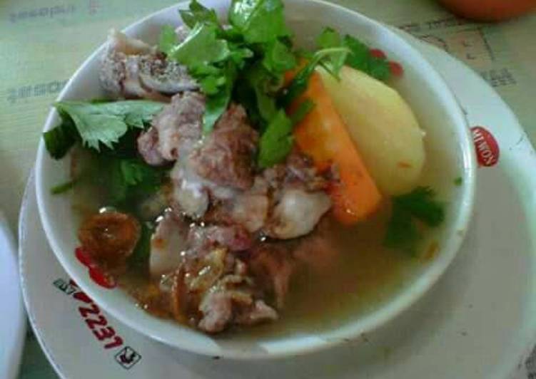 resep Sup tulang sapi