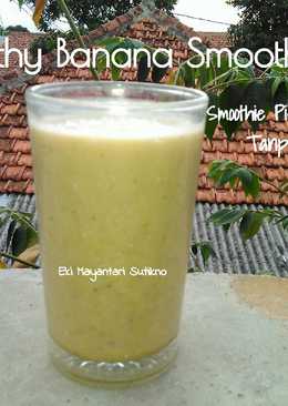 Healthy Banana Smoothie (Smoothie Pisang Lampung, Tanpa Gula)