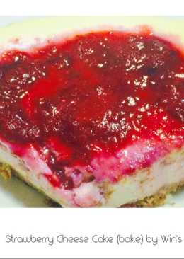 Strawberry Cheese Cake (bake)