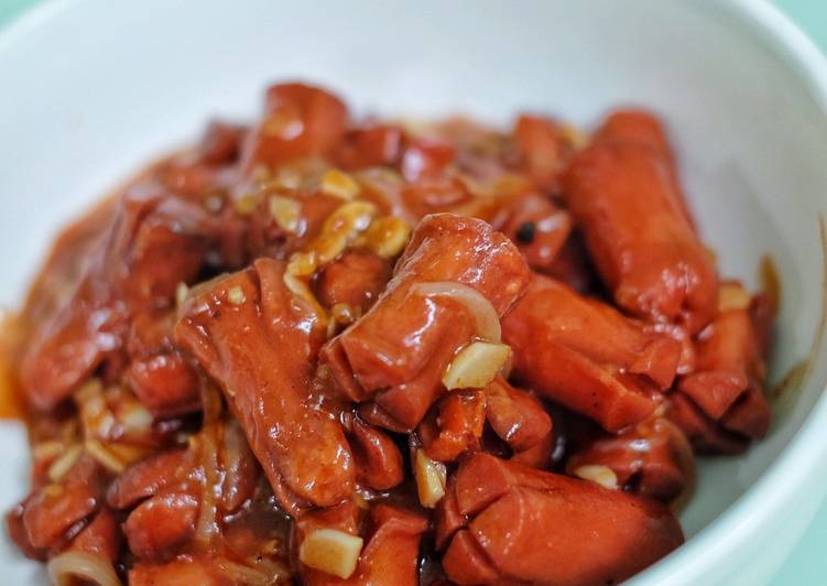 Sosis Pedas Manis Sosis Pedas Manis