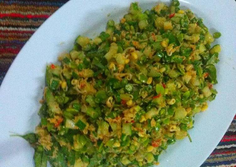 resep Urap mentah(trancam)