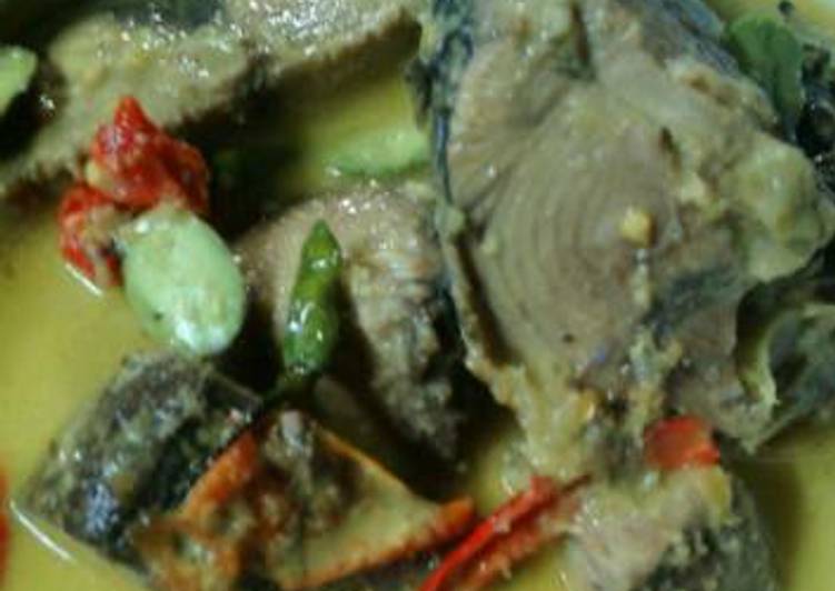 gambar untuk resep makanan Gulai kuning ikan tongkol