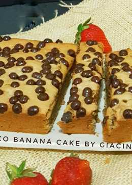 Easy Choco Banana Cake