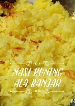 Nasi Kuning Banjar